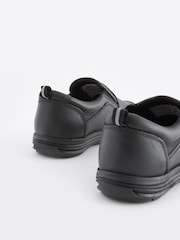 Black Standard Fit (F) School Leather Loafers - Image 6 of 7