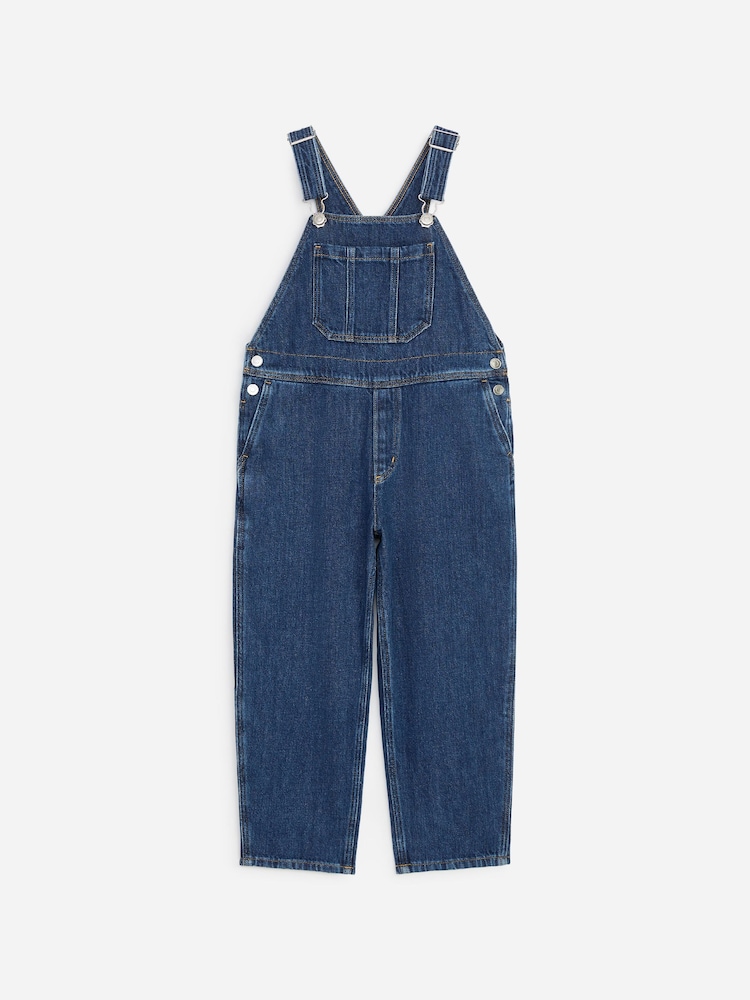ARKET Blue Denim Dungarees - Image 1 of 3 ARKET Blue Denim Dungarees - Image 1 of 3