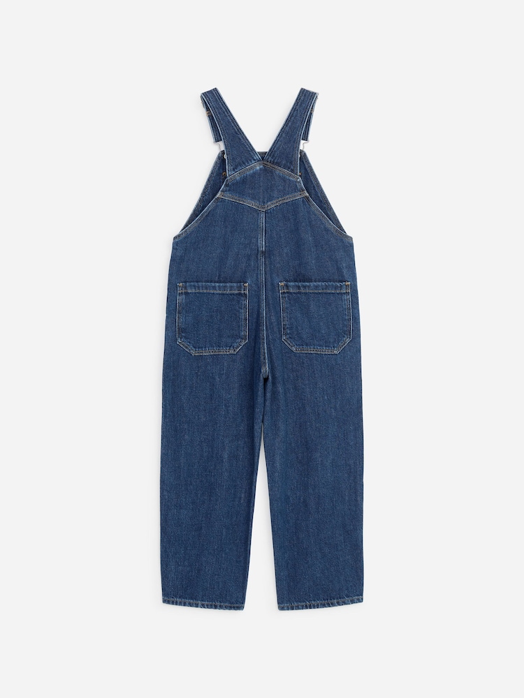 ARKET Blue Denim Dungarees - Image 2 of 3 ARKET Blue Denim Dungarees - Image 2 of 3