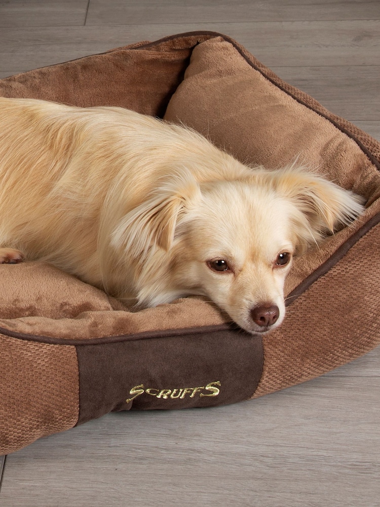 Scruffs Chocolate Chester Dog Box Bed - Image 2 of 6 Scruffs Chocolate Chester Dog Box Bed - Image 2 of 6