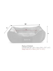 Scruffs Chocolate Chester Dog Box Bed - Image 6 of 6
