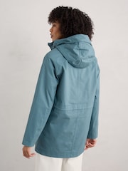 Seasalt Cornwall Blue Seasalt Cornwall Blue Fulmar Coat - Image 2 of 4