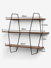 Bronx Industrial Wall Shelves - Изображение 4 из 5