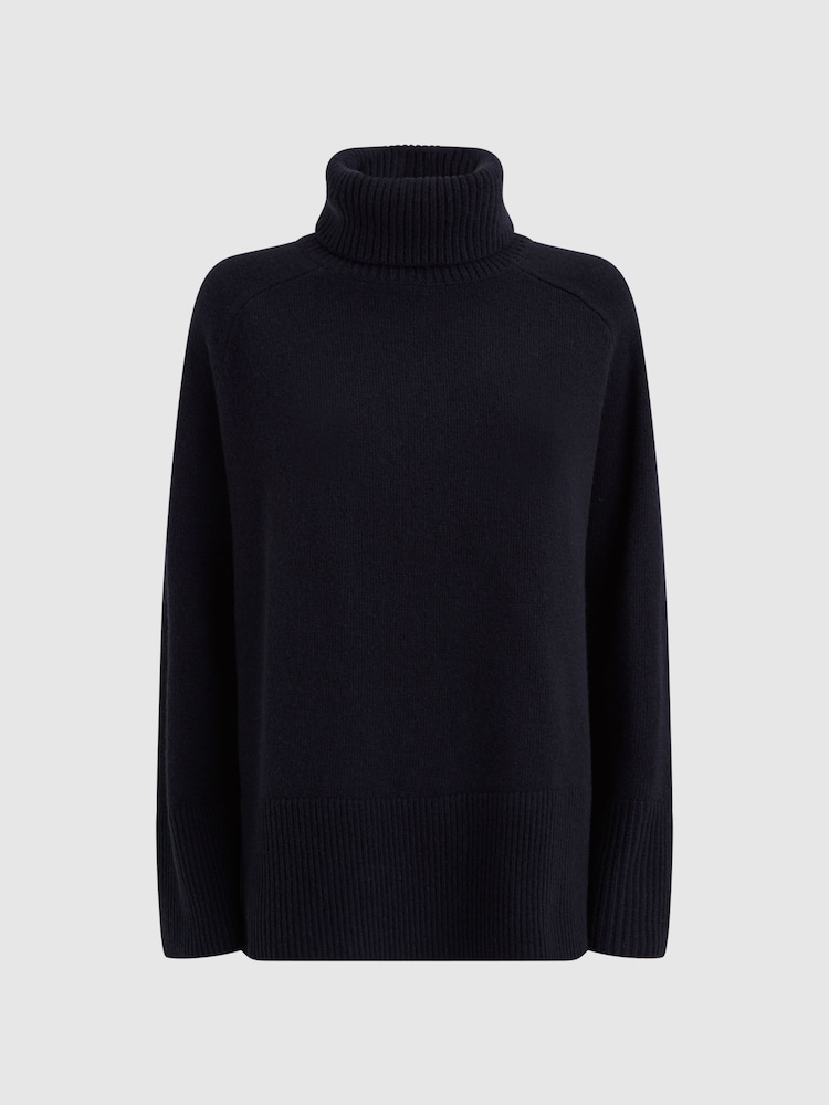Reiss Edina Wool-Cashmere Roll-Neck Jumper - Image 2 of 8
