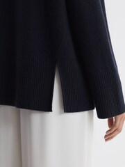 Reiss Edina Wool-Cashmere Roll-Neck Jumper - Image 4 of 8