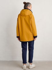 Seasalt Cornwall Yellow The Reversible Waterproof Raincoat - Image 3 of 5