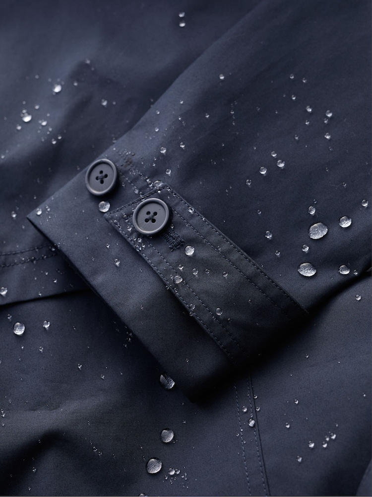 Azul - Seasalt Cornwall Penweathers Waterproof Trench 100% Cotton Coat - Imagen 7 de 7