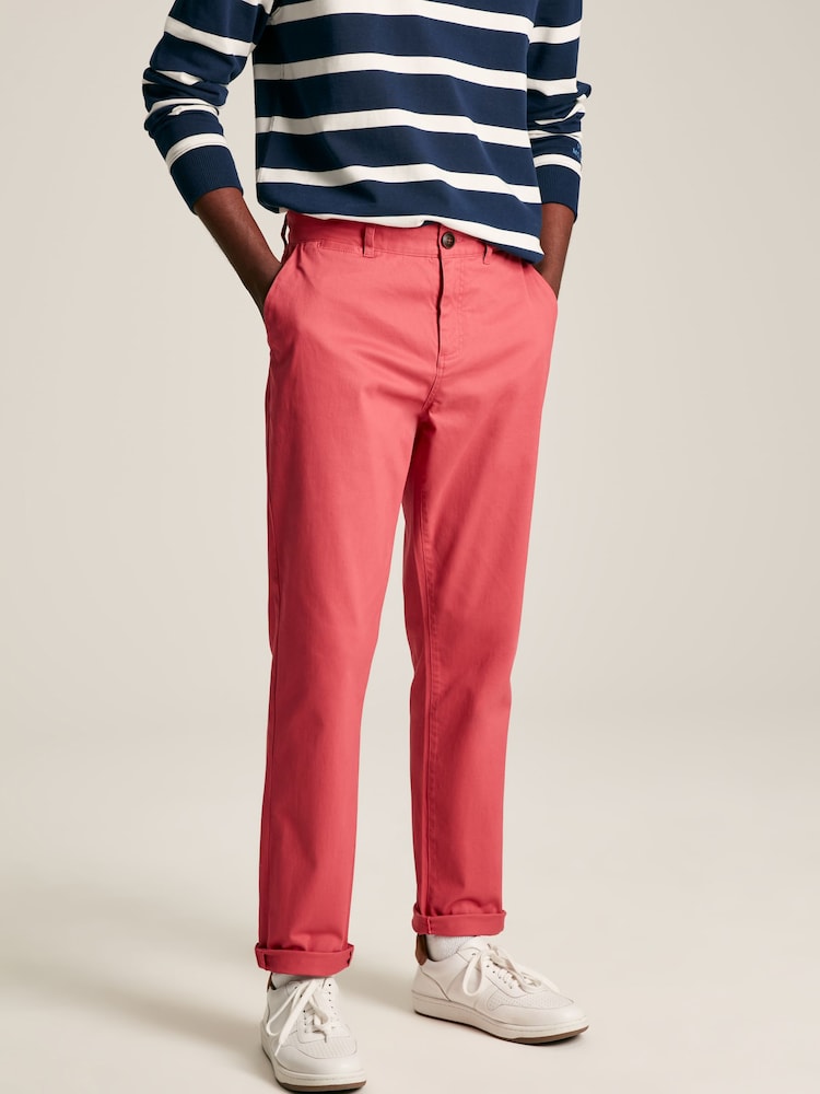 Joules Stamford Pink Slim Fit Chinos - Image 1 of 1