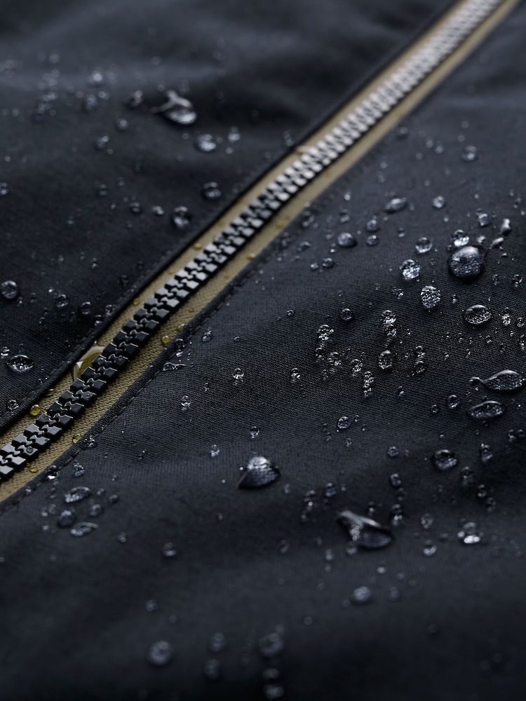 Seasalt Cornwall Blue Petite Coverack Waterproof Coat - Image 6 of 6