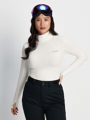 Tog 24 White Snowdon Thermal Zip Neck T-Shirt - Image 1 of 8