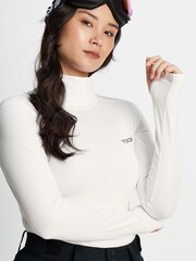 Tog 24 White Snowdon Thermal Zip Neck T-Shirt - Image 5 of 8