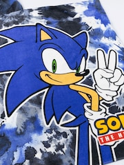 Vanilla Underground Black Sonic The Hedgehog Poncho Towel - Image 6 of 6