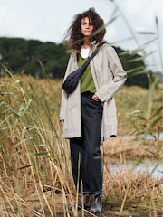 Seasalt Cornwall Natural Coverack Waterproof Coat - Image 1 of 6
