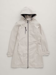 Seasalt Cornwall Natural Coverack Waterproof Coat - Image 5 of 6