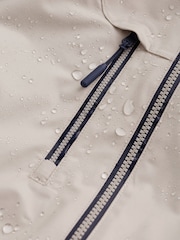 Seasalt Cornwall Natural Coverack Waterproof Coat - Image 6 of 6