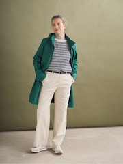 Seasalt Cornwall Green Petite Coverack Waterproof Coat - Image 1 of 6