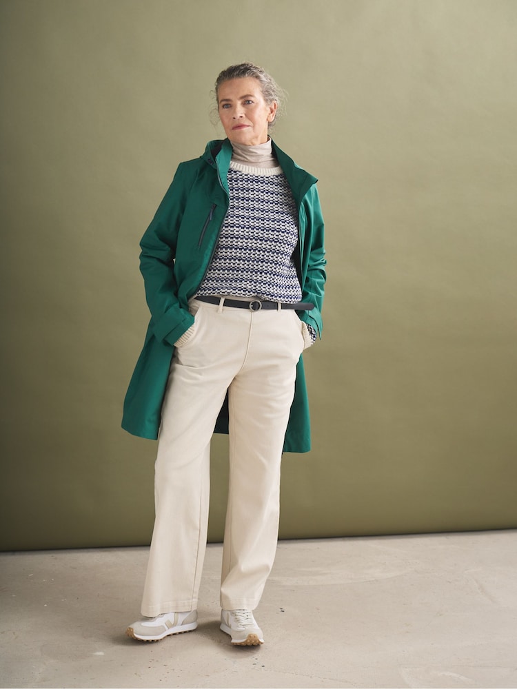 Seasalt Cornwall Green Petite Coverack Waterproof Coat - Image 1 of 6 Seasalt Cornwall Green Petite Coverack Waterproof Coat - Image 1 of 6