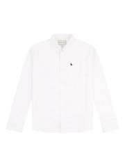Jack Wills White Oxford 100% Cotton Shirt - Image 1 of 3