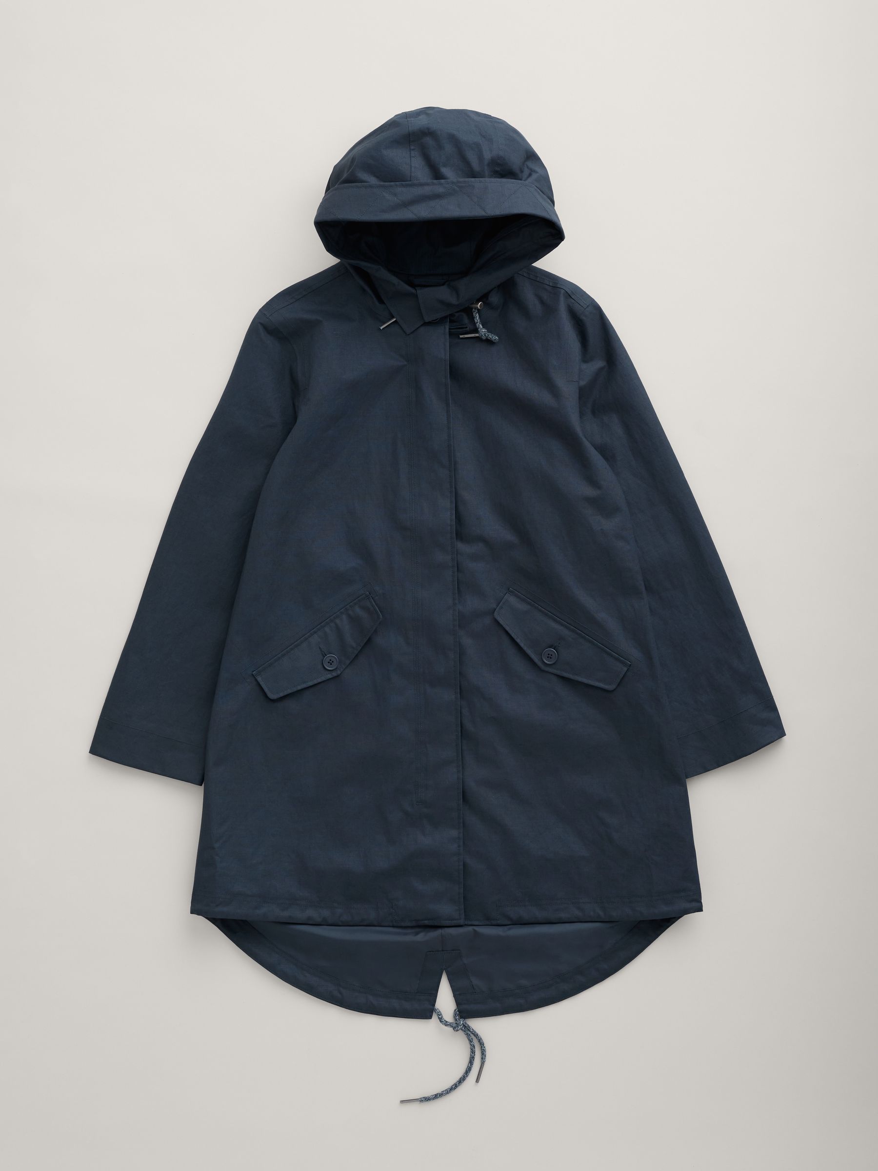 Buy Seasalt Cornwall Blue Seafaring Linen Blend Waterproof Coat from Next Canada