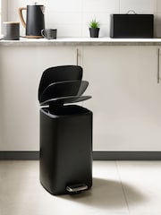 Black 20L Soft Close Pedal Bin - Image 2 of 4