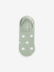 Pastel Spring Animals Print Invisible Trainers Socks 5 Pack - Image 4 of 6