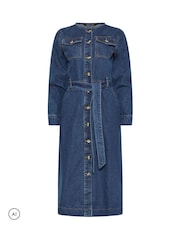M&Co denim φόρεμα με λεπτομέρεια με κουμπιά - Εικόνα 6 από 7