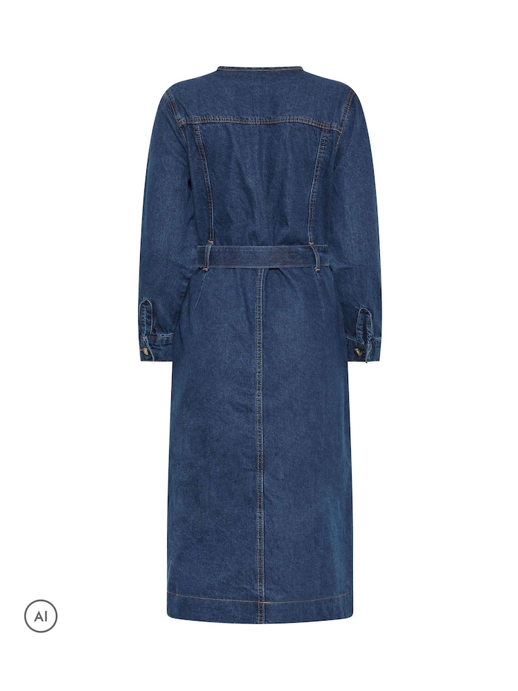 M&Co denim φόρεμα με λεπτομέρεια με κουμπιά - Εικόνα 7 από 7