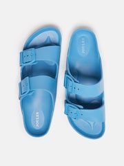 Joules Sunseeker Blue EVA Sliders - Image 4 of 5