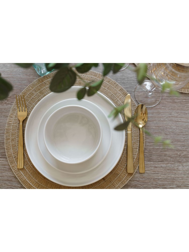 Mikasa White Camberlie Dinner Set 12 Piece - Image 2 of 5