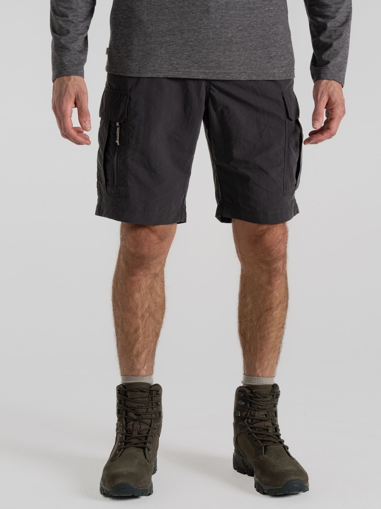 Craghoppers Black Nosilife Cargo Shorts - Image 1 of 7