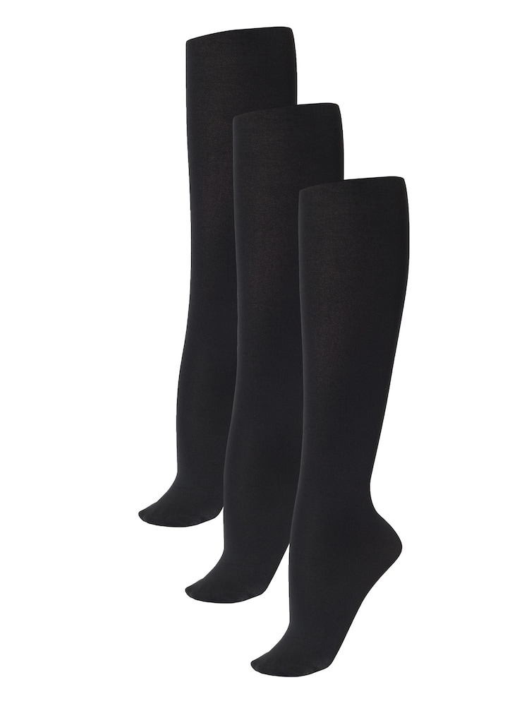 Black 30 Denier Opaque Tights Three Pack - Image 5 of 5