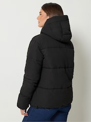 Schwarz - Long Tall Sally Short Padded Jacket - Bild 5 von 7