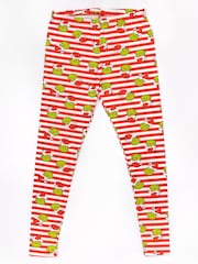 Vanilla Underground Red Grinch 100% Cotton The Grinch Unisex Merry Grinchmas Christmas Slogan Long Sleeve Long Leg Pyjamas Set - Image 3 of 4