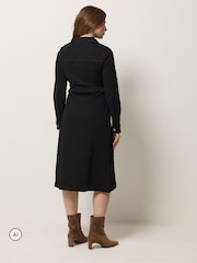 M&Co Button Through Denim Dress - 6суретінің 3 суреті