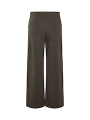 M&Co Brown Petite Wide Leg Jeans - Image 6 of 6