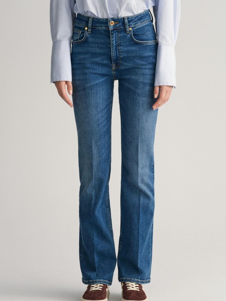 GANT Slim Bootcut Flare Jeans - Image 1 of 5