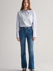 GANT Slim Bootcut Flare Jeans - Image 3 of 5
