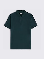 MOSS Green Pique Polo Shirt - Image 4 of 4