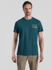 Craghoppers Green Lucent Short Sleeve T-Shirt - Image 1 of 5