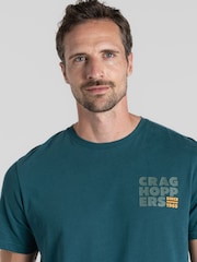 Craghoppers Green Lucent Short Sleeve T-Shirt - Image 4 of 5