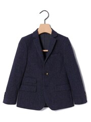 MOSS Blue Boys Donegal Jacket - Image 3 of 3