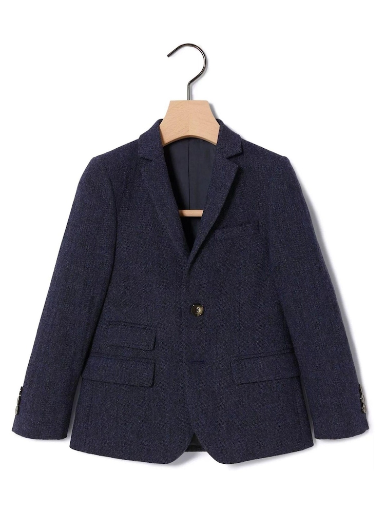 MOSS Blue Boys Donegal Jacket - Image 3 of 3