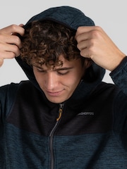 Craghoppers Blue Travos Hooded Fleece Jacket - Image 4 of 5