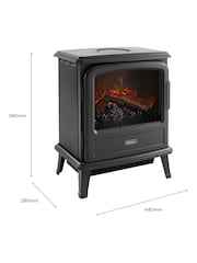 Dimplex Slate Evandale Electric Stove Fireplace - Image 7 of 9