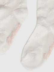 River Island White Organza Ankle Socks 5 Pack - Image 2 of 3