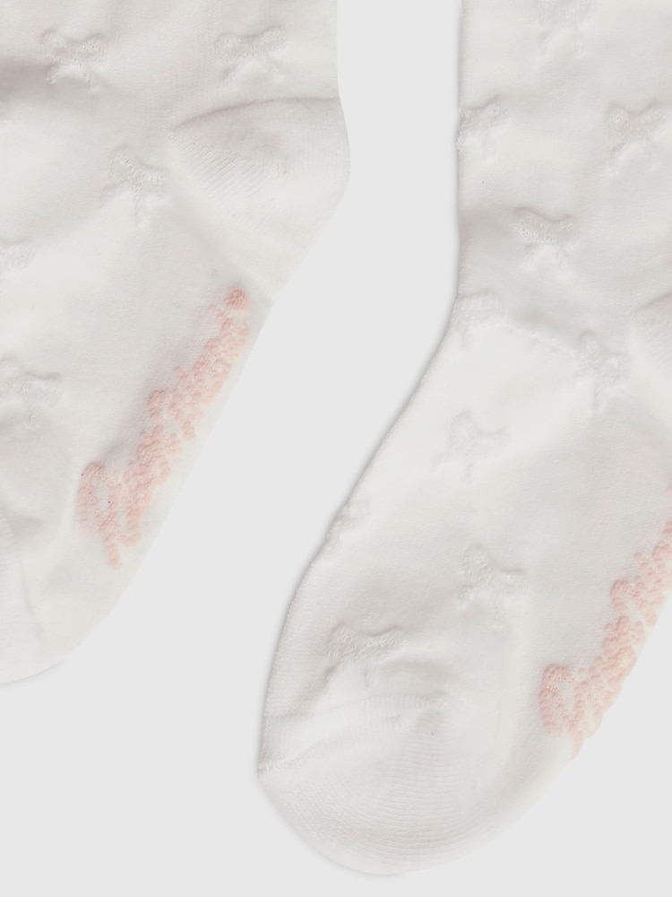 River Island White Organza Ankle Socks 5 Pack - Image 2 of 3 River Island White Organza Ankle Socks 5 Pack - Image 2 of 3
