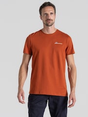 Craghoppers Orange Lucent Short Sleeve T-Shirt - Image 1 of 5