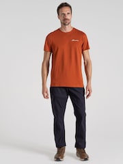 Craghoppers Orange Lucent Short Sleeve T-Shirt - Image 3 of 5