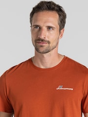 Craghoppers Orange Lucent Short Sleeve T-Shirt - Image 4 of 5