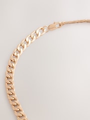 DCK Mens Gold Tone Chain Bracelet - Image 2 of 5